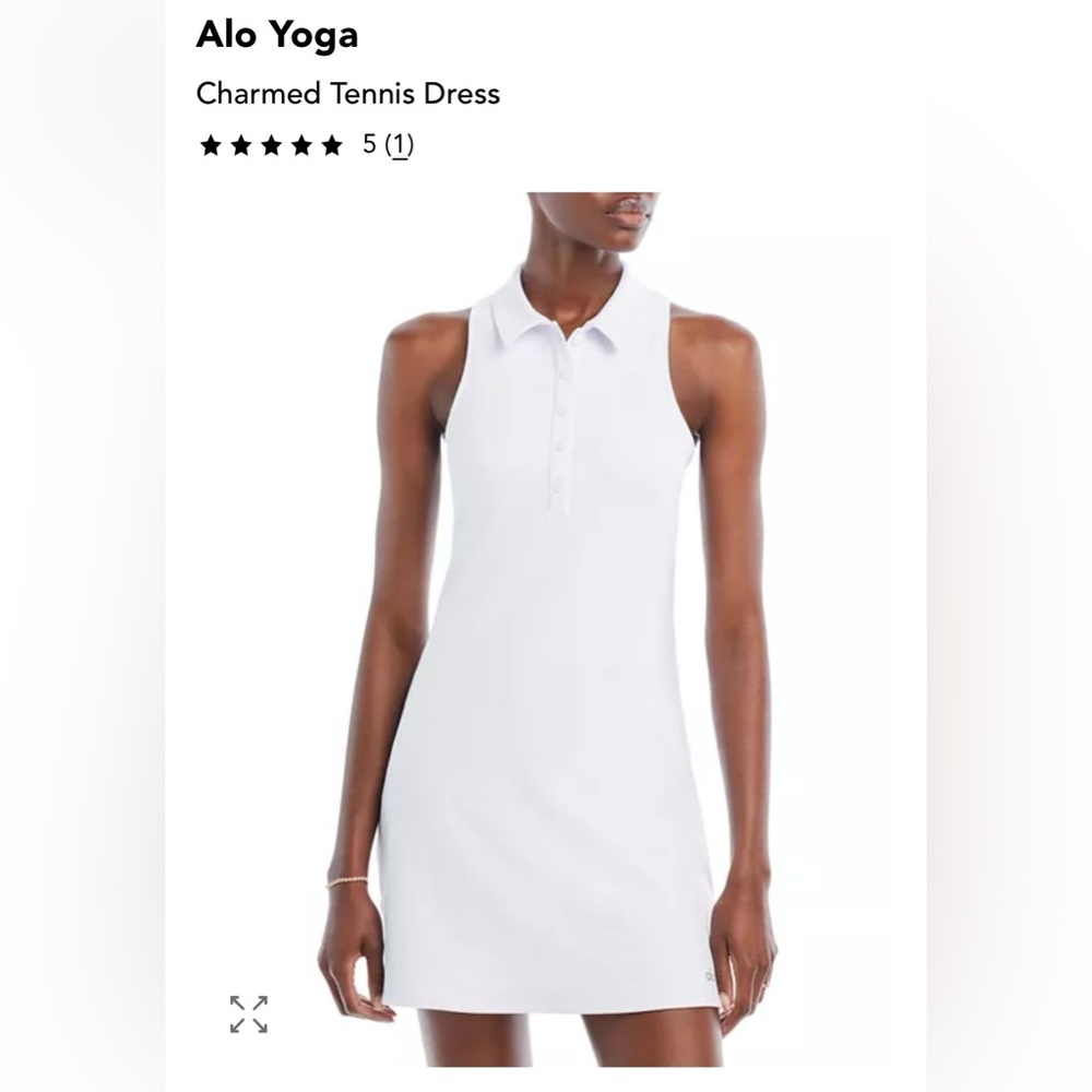 ALO Yoga Charmed White Dress